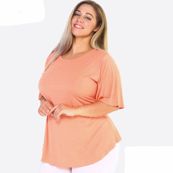 💥CLEARANCE SALE💥*BOUTIQUE*  BELL SLEEVE TOP - Picture 2 of 3